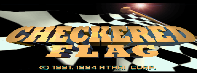 Checkered Flag Title Screen